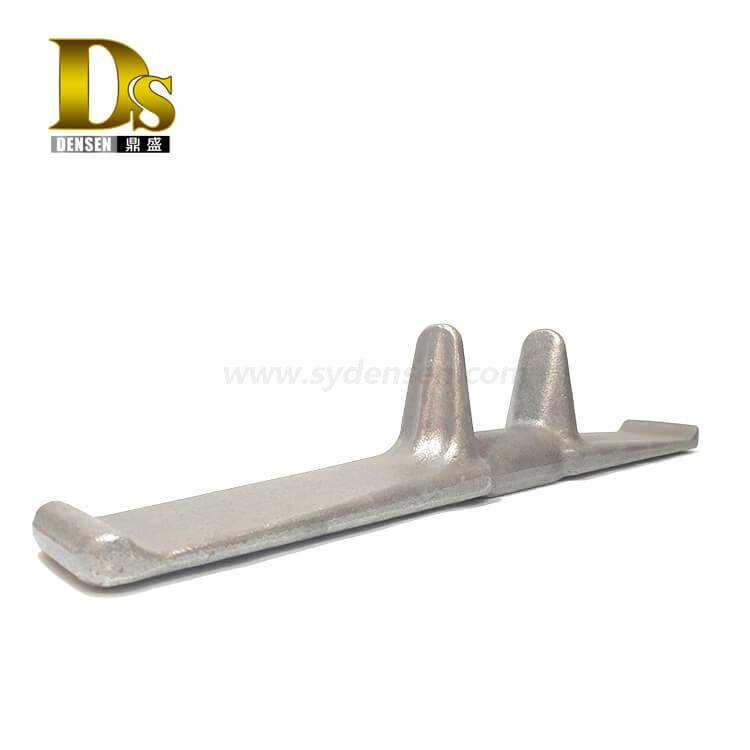 Densen Customized closed die forging Forged steel Core iron for crawler crane track pad