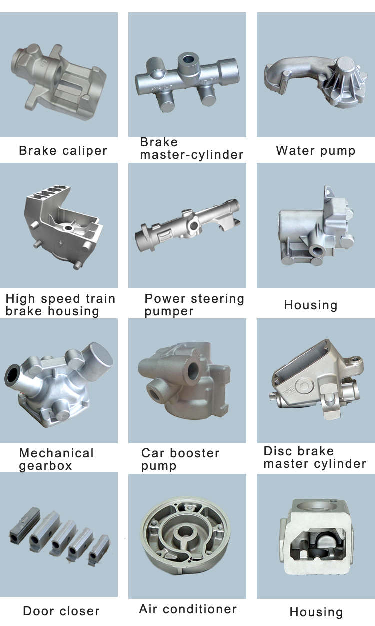 Factory Manufacturing High Precision Aluminium Alloy Castings cast