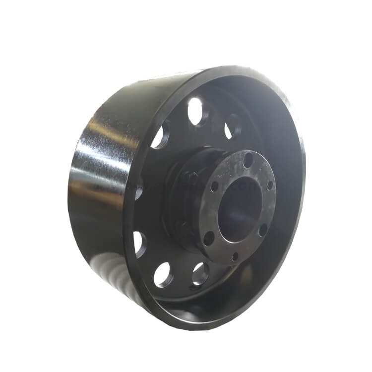 Densen customized steel shaft motor couplings,cnc machining steel coupling for cement equipments