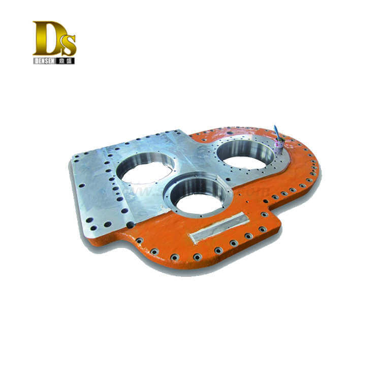 Alloy Steel ASTM A148 105-85 Resin Sand Casting Gearbox Housing for Top Drive