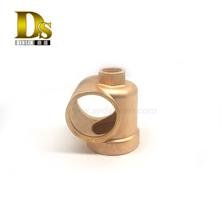 Densen Customized copper Gravity casting pressure casting and CNC machining casting parts for locomotive components