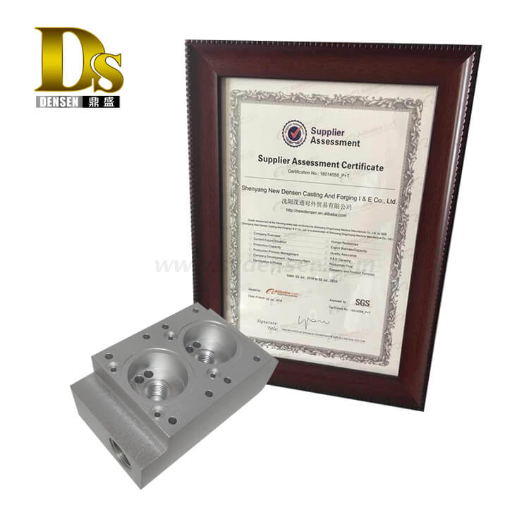 Densen Customized aluminum Precision Machining valve body