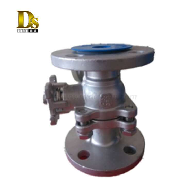 Fully Welded Stainless Steel Pneumatic / Electric Ball Valve Part