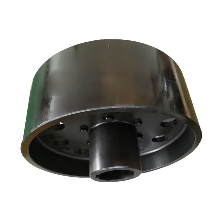 Densen customized steel shaft motor couplings,cnc machining steel coupling for cement equipments