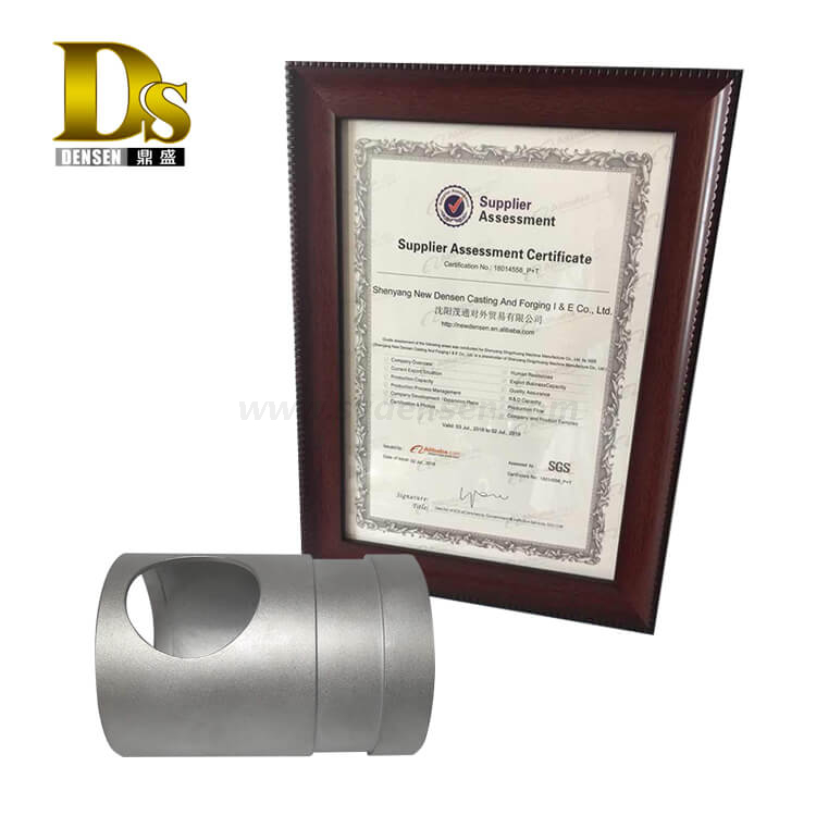 Densen Customized stainless steel 304/316 Silica sol investment casting and machining joint,precision casting pipe joint
