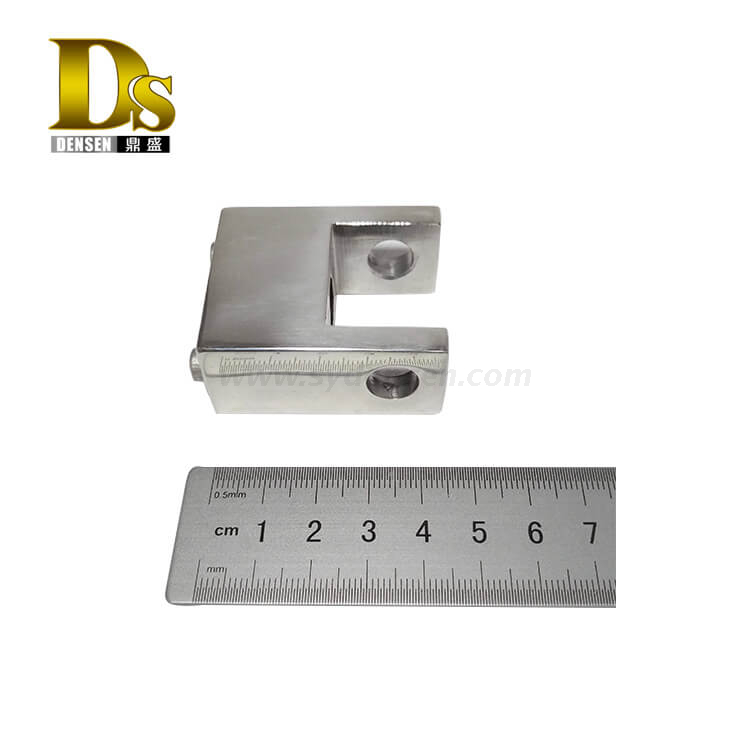 Densen Customized stainless steel 304 Silica sol investment casting and Machining and mirror polished door hinge holder