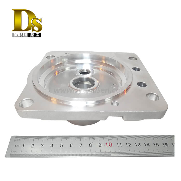 Densen Customized High quality aluminum gravity casting upper valve body for High-speed rail parts CNC machined parts