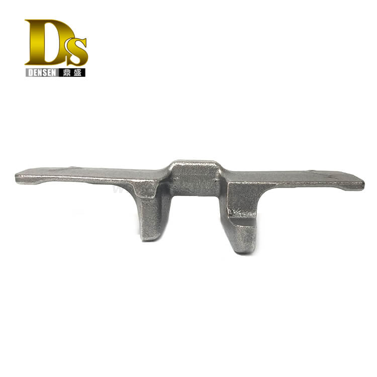 Densen customized precoated sand casting Ductile iron Crawler core iron for crawler crane track shoe