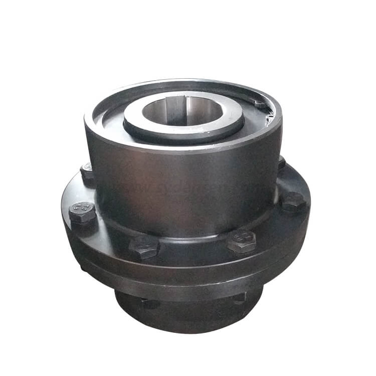 Densen customized GICLZ type gear motor shaft coupling,curved teeth gear couplings,machine shaft coupling 