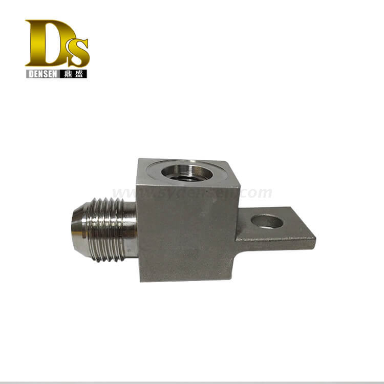 Densen Customized stainless steel 304 Silica sol investment casting and machining joint for valve,small part investment casting