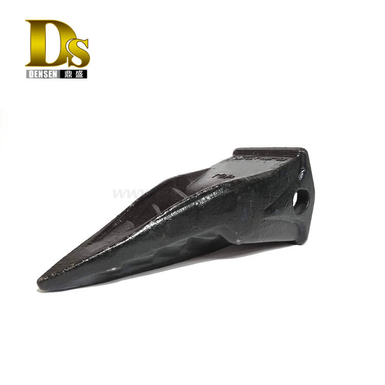 Densen Customized alloy steel Water glass Casting bucket tooth for excavator,loader bucket tooth,construction machinery parts