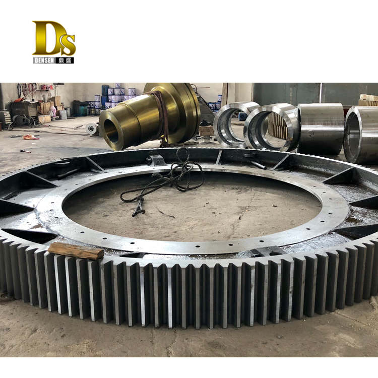 Casting Carbon Steel Crusher Parts Mill Parts Big Gear