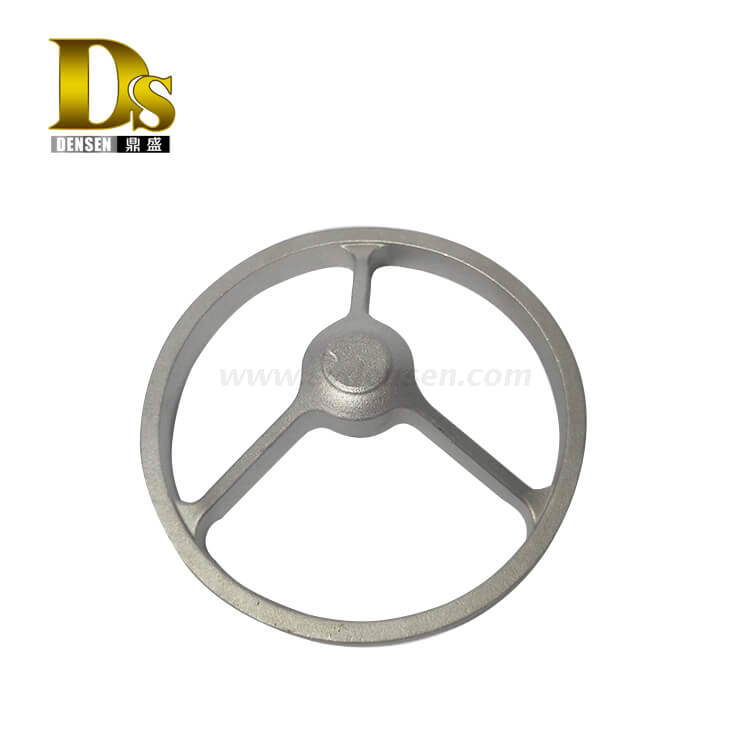 Densen Customized stainless steel 316 Silica sol investment casting and machining handwheel, carbon steel handwheel for valve