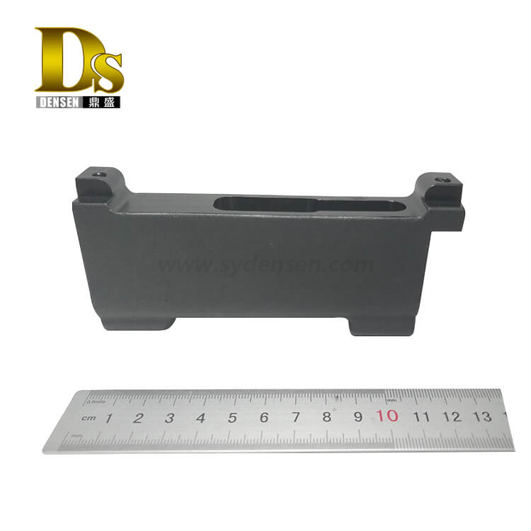 Densen Customized Cast aluminum 111 Gravity casting Soft black anodizing parts for high-speed rail