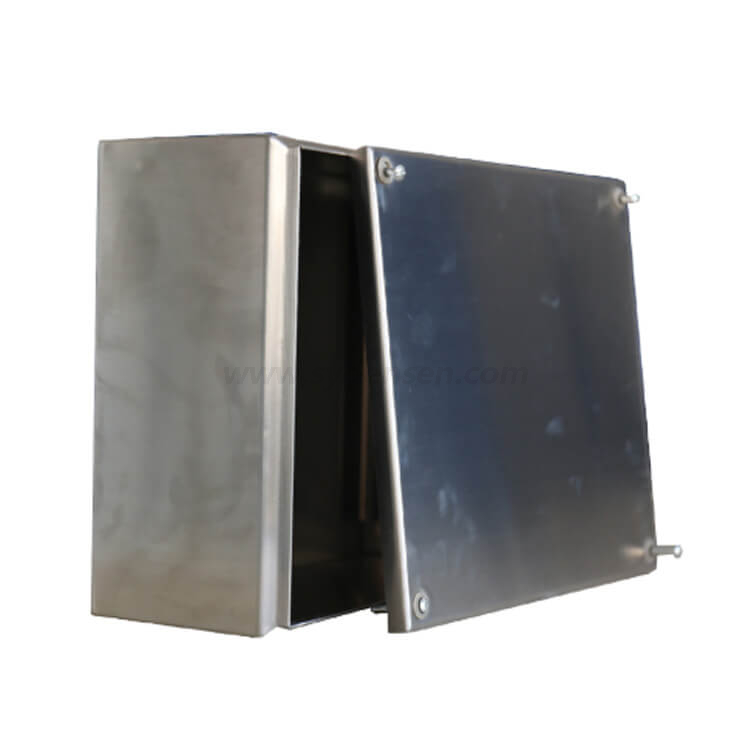 Densen Customized High Quality Outdoor Waterproof Electrical Stainless Steel Distribution Box Steel Metal Enclosure