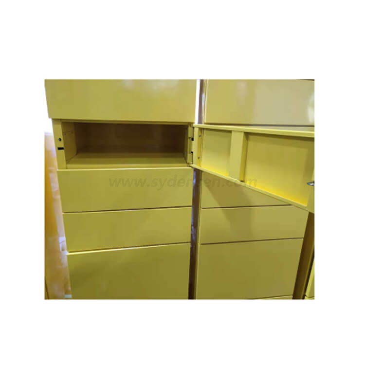 Densen customized aluminium metal fabrication tool,multifunctional express cabinet