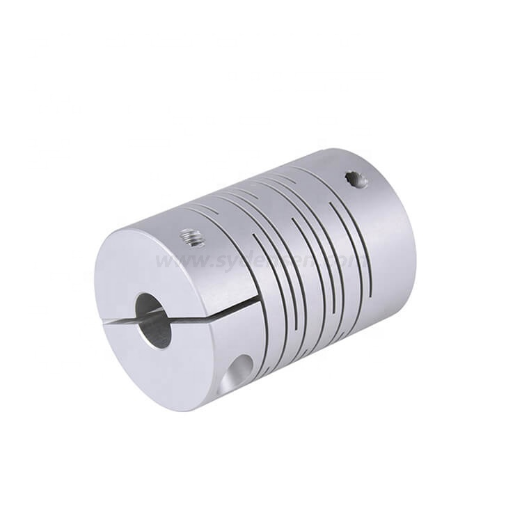 Densen customized beam clamp coupling aluminium clamp type helical beam flexible couplings 