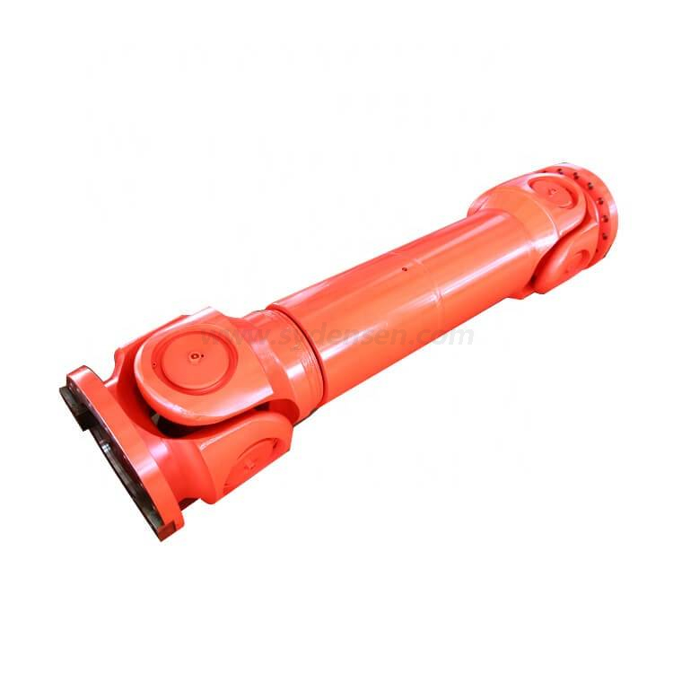 Densen customized SWC Type flange universal coupling,small universal joint shaft coupling,telescopic universal joint shaft 