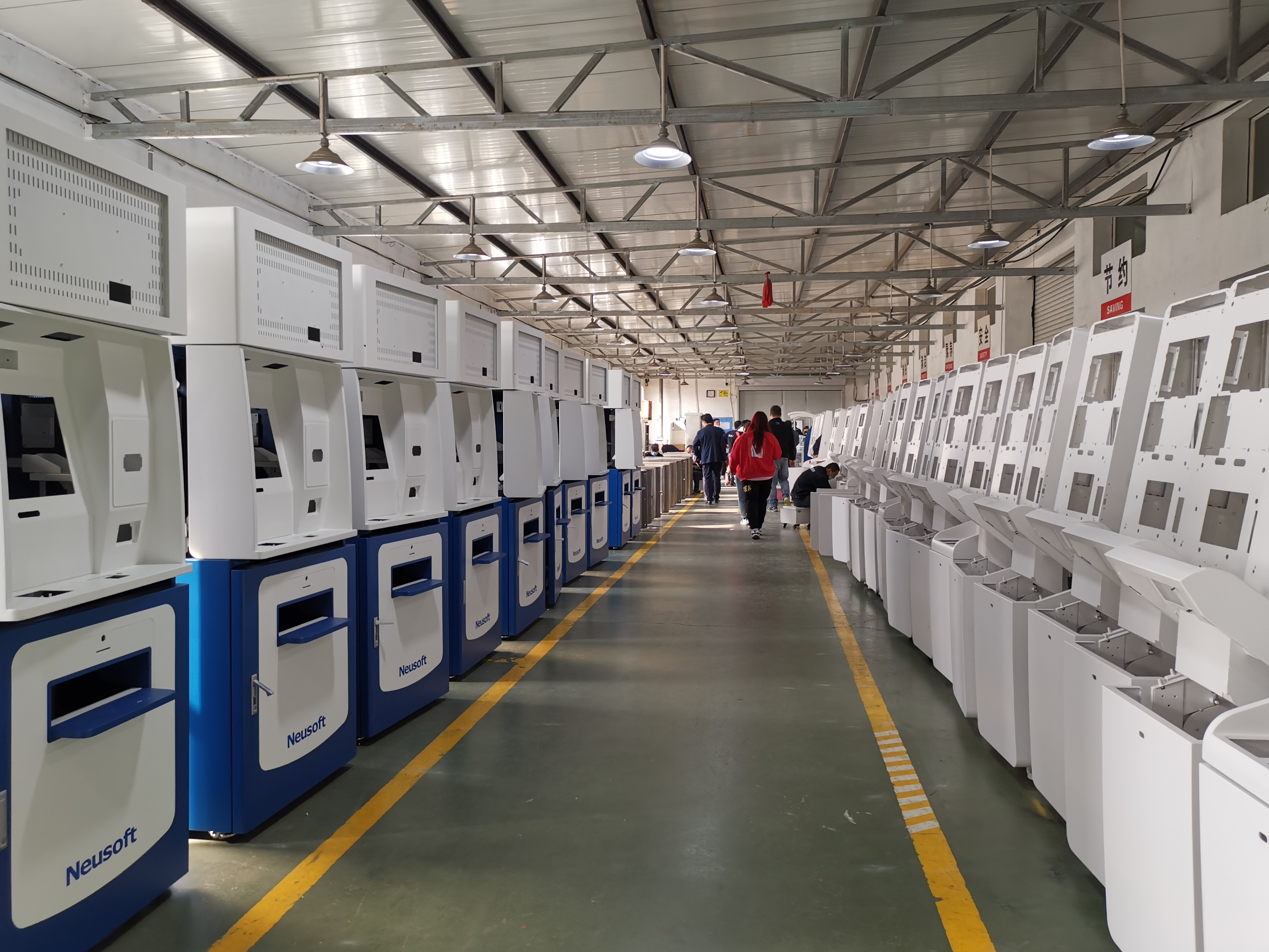 Densen CustomizedTicket vending machine shell sheet metal ATM stainless steel shell hospital automatic film taking machine