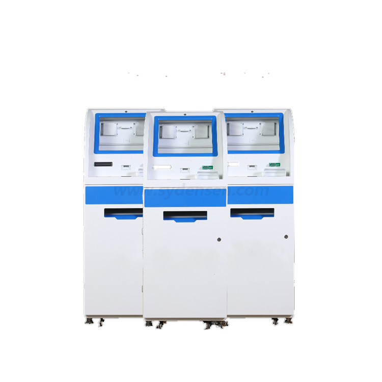 Densen customized Functional CNC Inquiry Equipment Sheet Metal Machine Enclosure, hospital intelligent registration machine