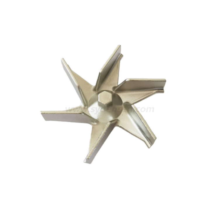 Densen Customized hot Alloy Steel Pump Impellers Parts Investment Casting Parts
