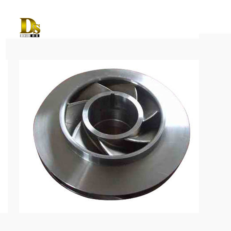 Custom Stainless Steel Precision Investment Casting Submersible Pumps Open Enclosed Impeller 