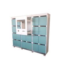 Densen customized smart electronic anti-theft lockers, gymnasium steel lockers, sheet metal processing lockers