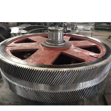 Casting Carbon Steel Crusher Parts Mill Parts Big Gear