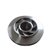 Custom Stainless Steel Precision Investment Casting Submersible Pump Open Enclosed Impeller 