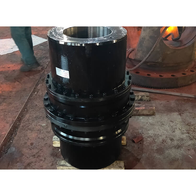 Densen customized large type gear couplings,curved tooth gear coupling for steel plant