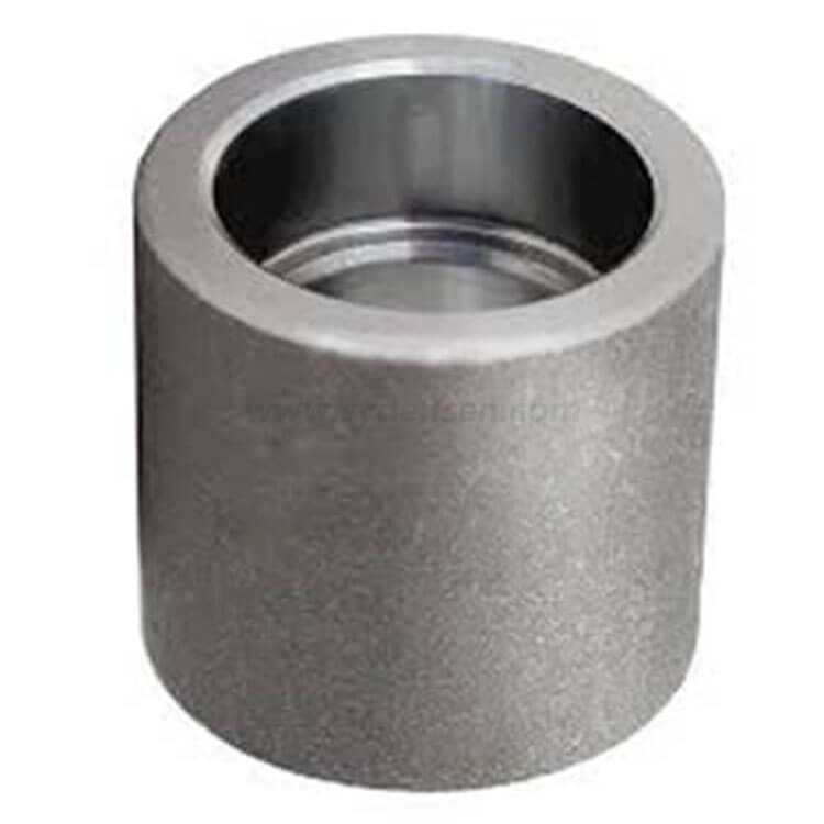 Densen customizedstainless steel forged pipe coupling stainless steel male threaded coupling stainless steel threaded coupling