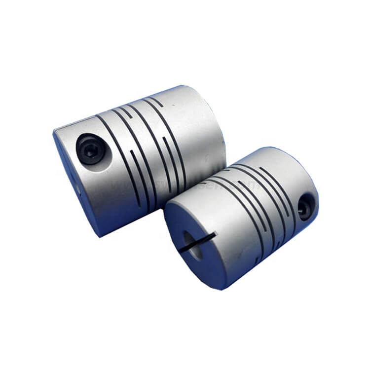 Densen customized beam clamp coupling aluminium clamp type helical beam flexible couplings 