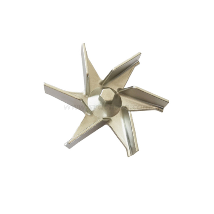 Densen Customized Alloy Steel Pump Impellers Parts Investment Casting Part,impeller 