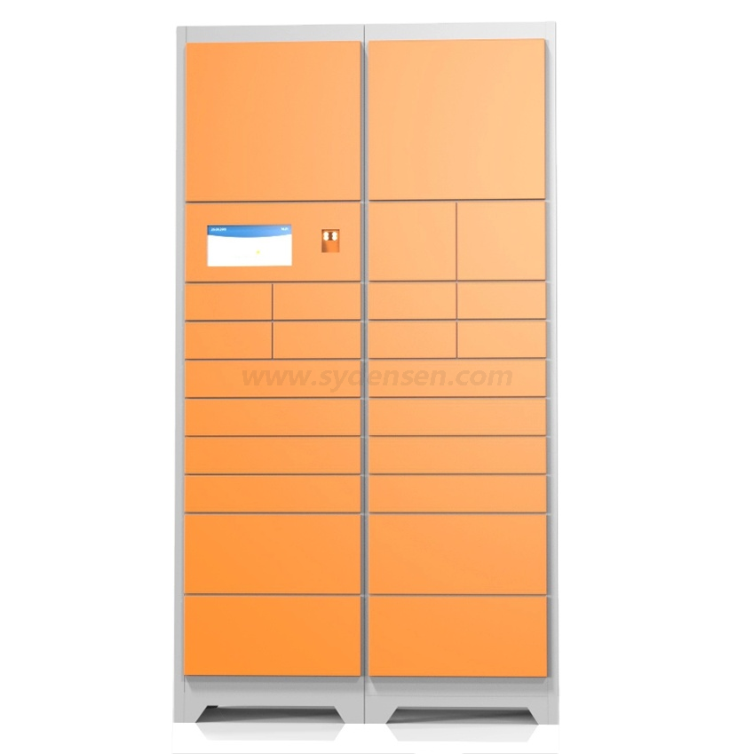 Densen Customized Smart Parcel Locker galvanized steel sheet customized cabinet for Parcel Delivery and Pick up